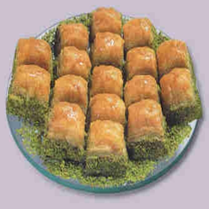 1 Kg Fıstıklı Baklava - Geleneksel Şerbetli Tatlı pasta