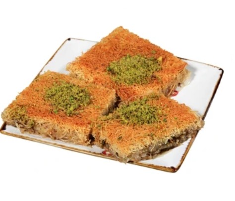 1 Kg Tel Kadayıf Tepsi Tepsi Sunum pasta