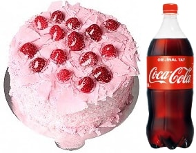 4-6 Kişilik Frambuazlı Pasta Hızlı pasta