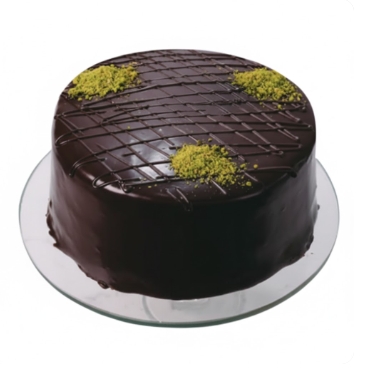 4 ile 6 kişilik çikolatalı yaş pasta pasta