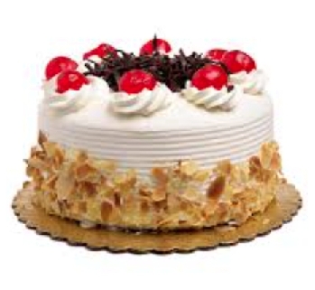 4 kişilik yuvarlak karışık meyveli yaş pasta pasta