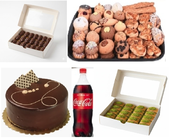 5'li Her Şeyi İçinde Menü - Fıstıklı Lezzet Paketi pasta