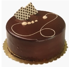 6-9 Kişilik Sade Çikolatalı Pasta Kaliteli Kakao pasta