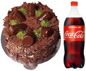 Çikolatalı Muzlu Pasta Taze Üretim pasta