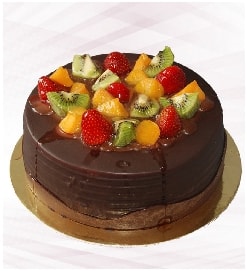 Hasbahçe 2-3 Kişilik Karışık Meyveli Ev Yapımı Tadında Pasta pasta