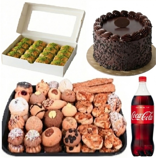 Hijyenik Üretim 9-10 Kişilik Menü pasta